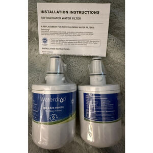 Pkg Of 3 Waterdrop DA29-00003G Water Filter, Replacement for Samsung New In Box